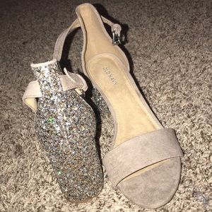 Old navy sparkle heels